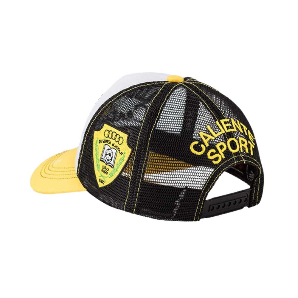 Al Wasl Club Yel/Wt/Bk White Cap
