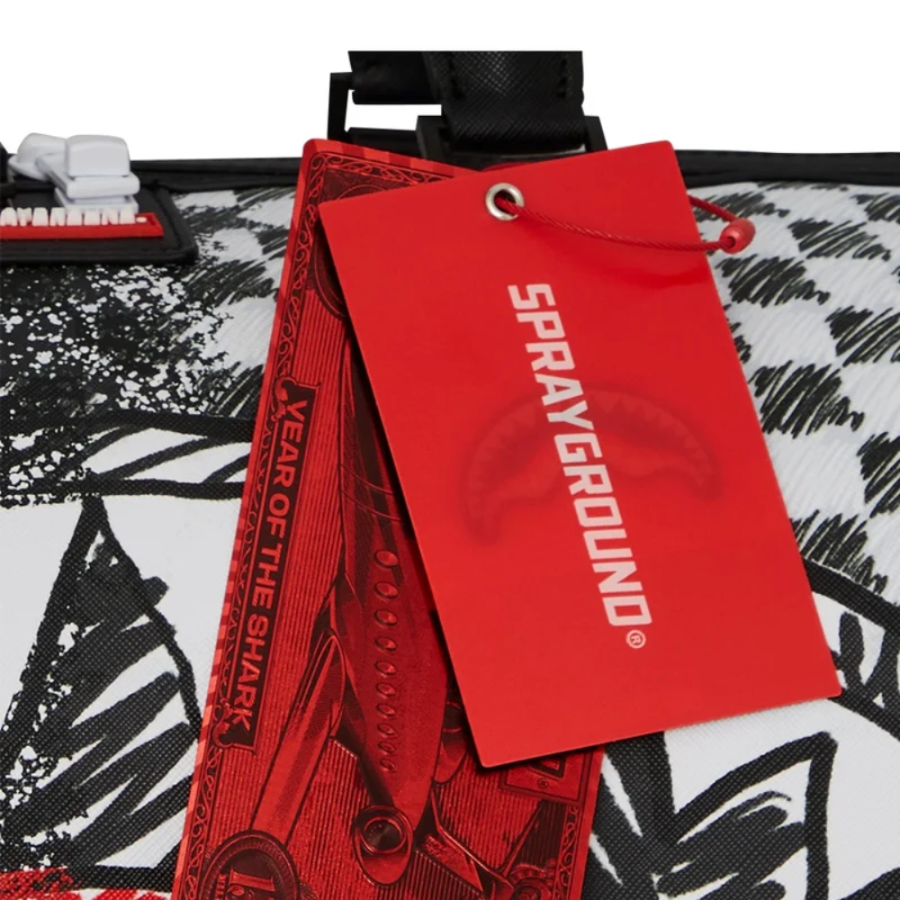MIX AND MATCH SCRIBBLE LARGE DUFFLE