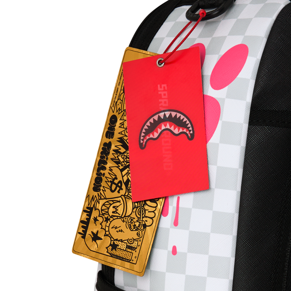 Sprayground Pink Panther Pawprints Backpack DLXSV Backpack