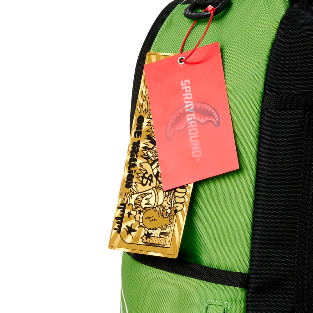 Sprayground Money Bear Color Block Doodle DLXSR Backpack