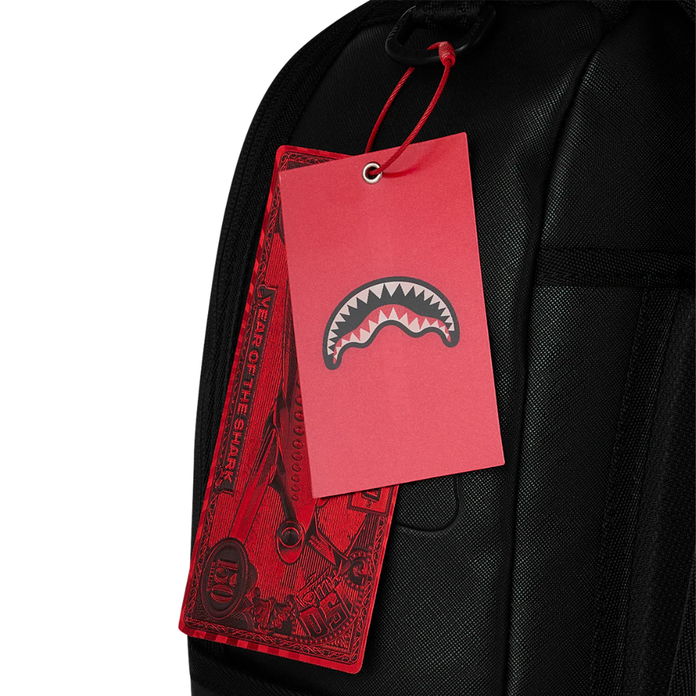 Sprayground Cream Check Side Drip Backpack