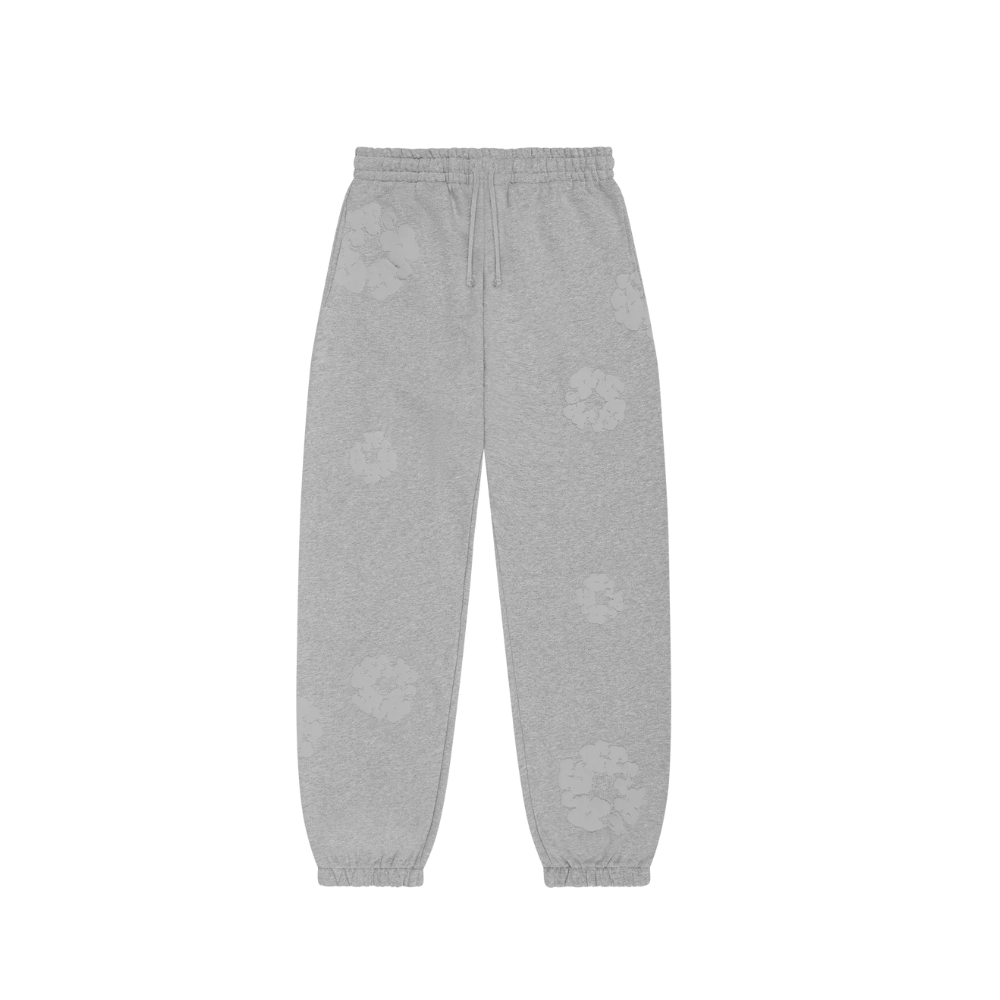 Denim Tears Mono Cotton Wreath Sweatpants Grey