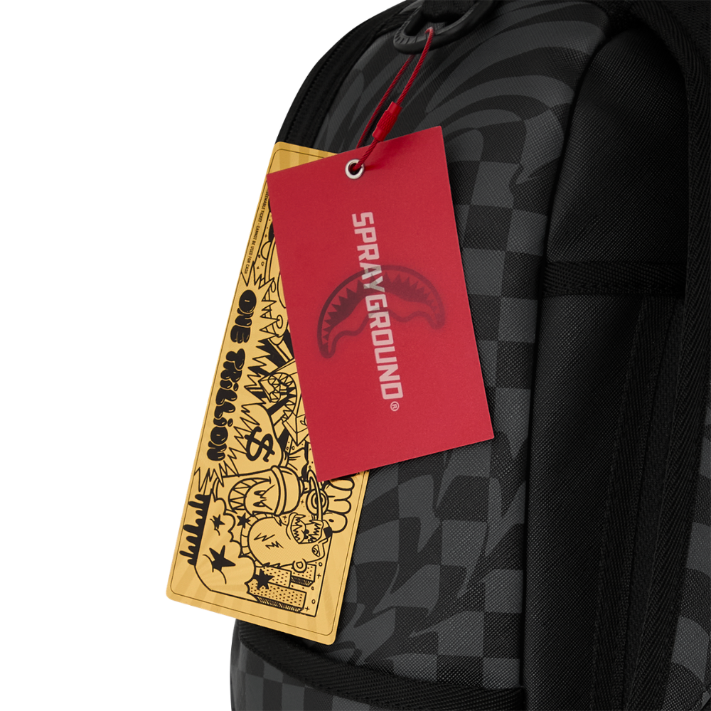 Sprayground Checker Shark Trail DLXSV Backpack
