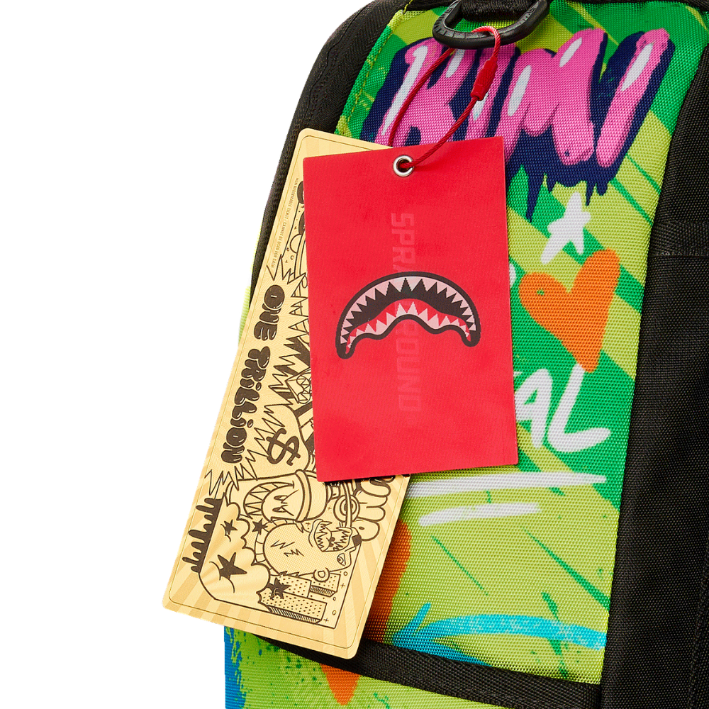Sprayground Rugrats Girl Graffiti DLXSR Backpack