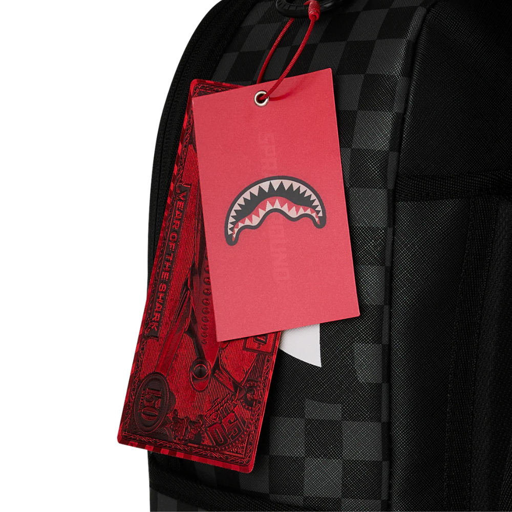 Sprayground Silver Side Drip Savage Backpack