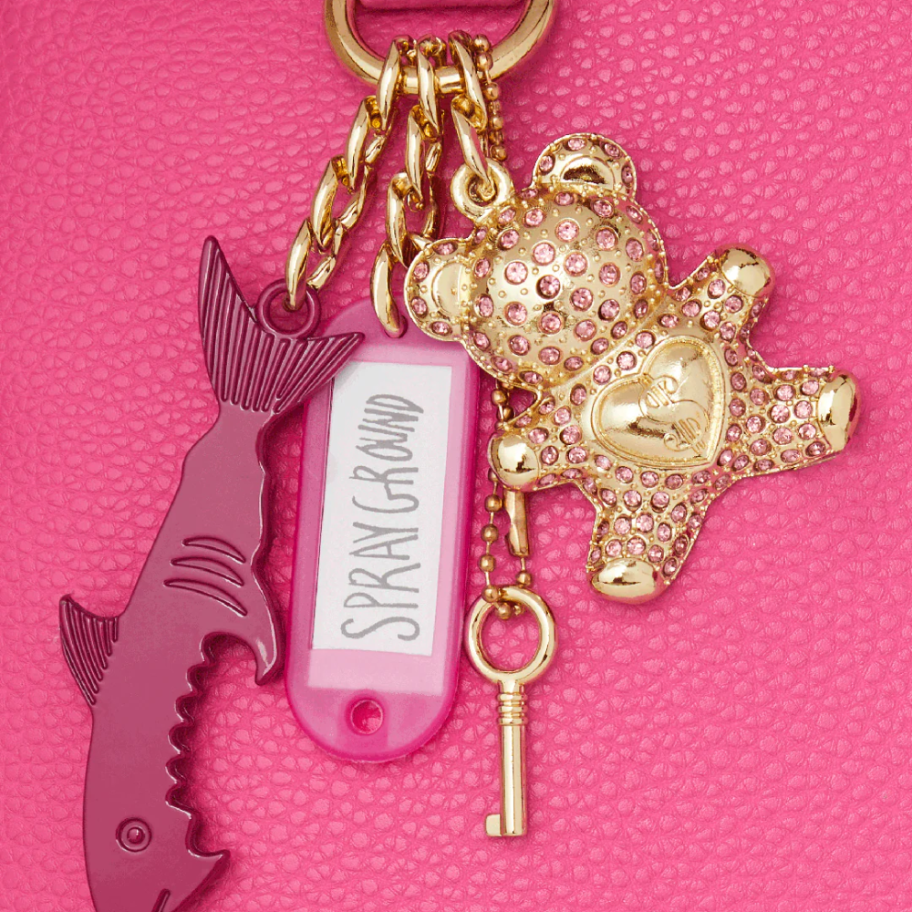 Sprayground Shark Pink Attack Backpack