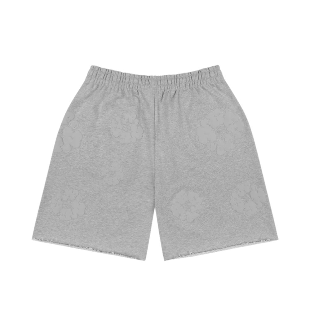 Denim Tears Mono Cotton Wreath Sweatshorts Grey