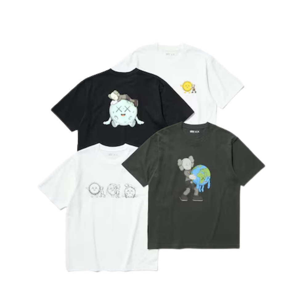 Uniqlo 'KAWS UNIVERSE' Sun & Companion UT Graphic T-Shirt - White - Unisex