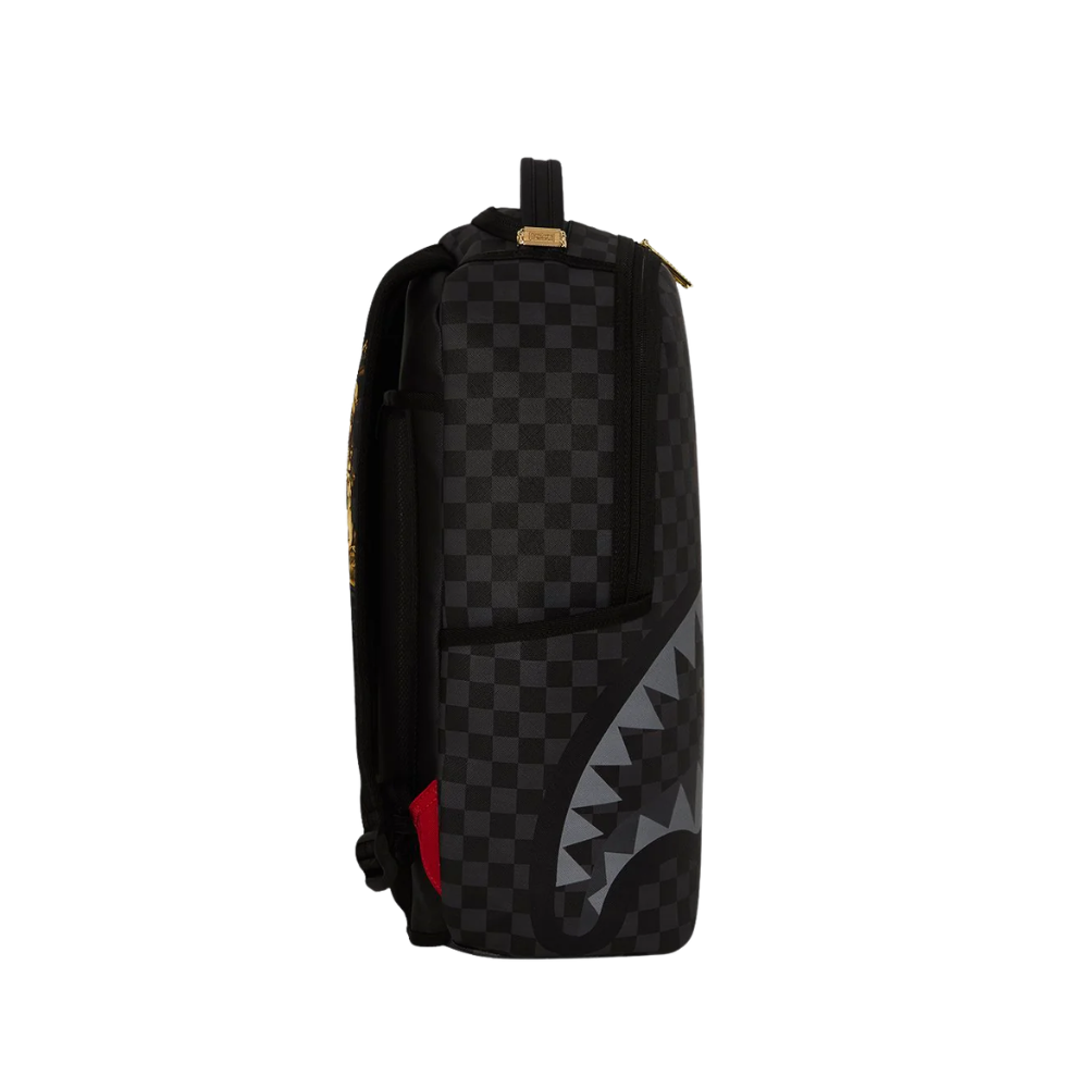 Sprayground Gold Floral Remix Backpack