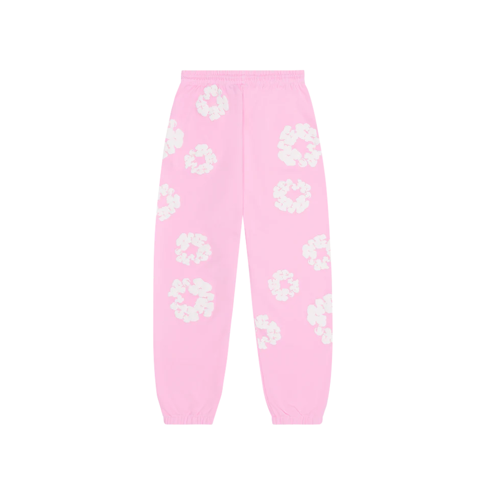 Denim Tears Cotton Wreath Sweatpants Powder Pink