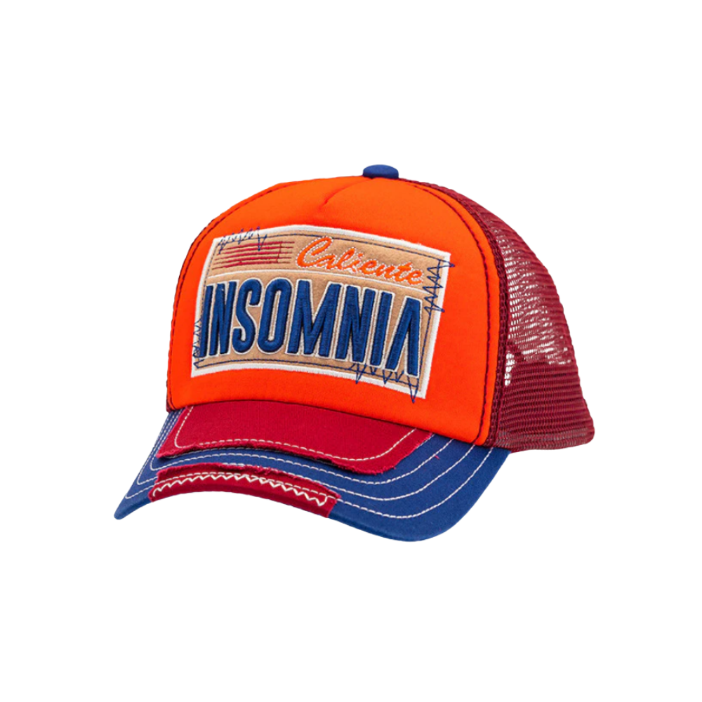 Caliente Insomnia Blue/Orange/Maroon Cap