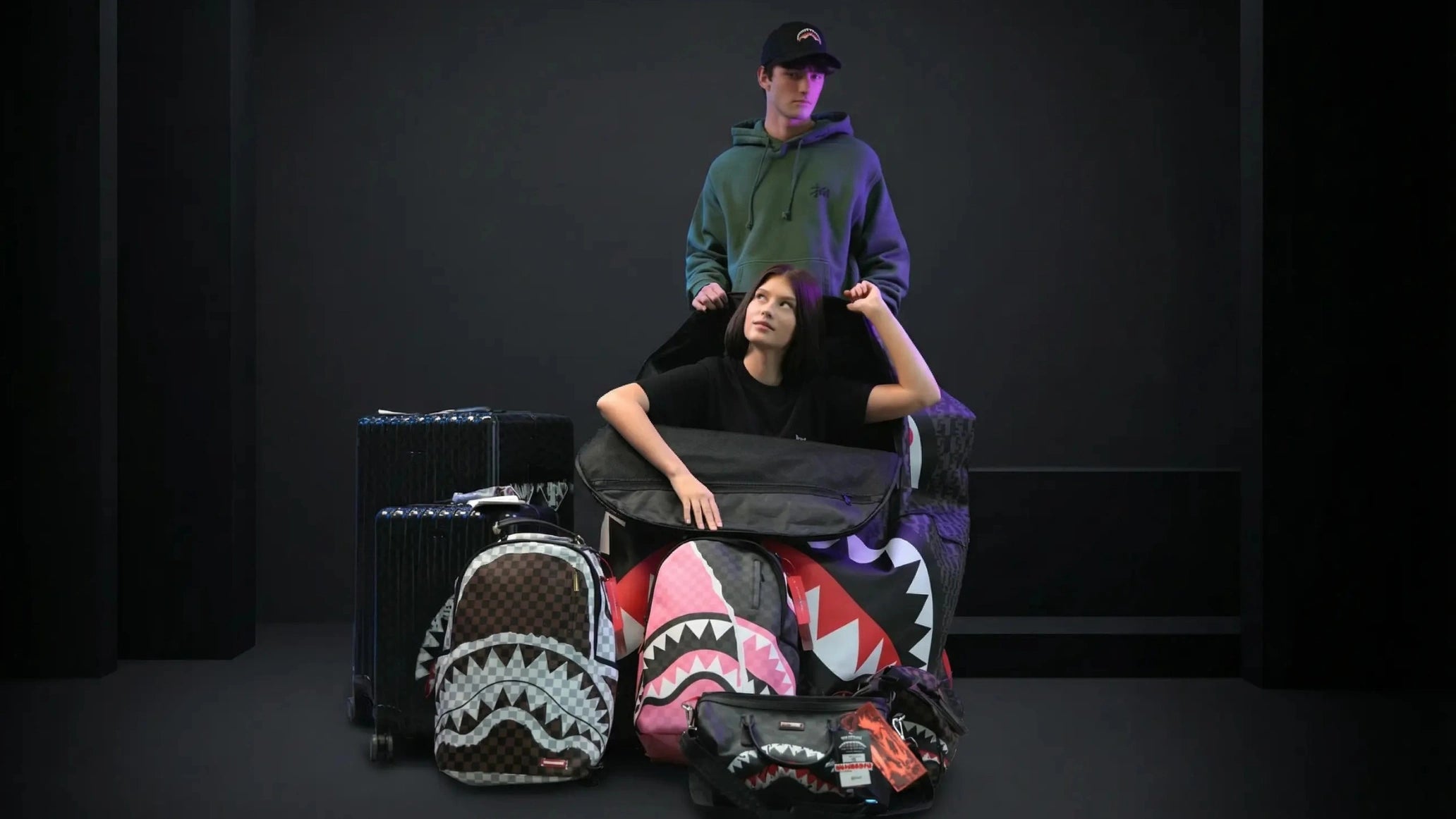 Sprayground web banner crypt