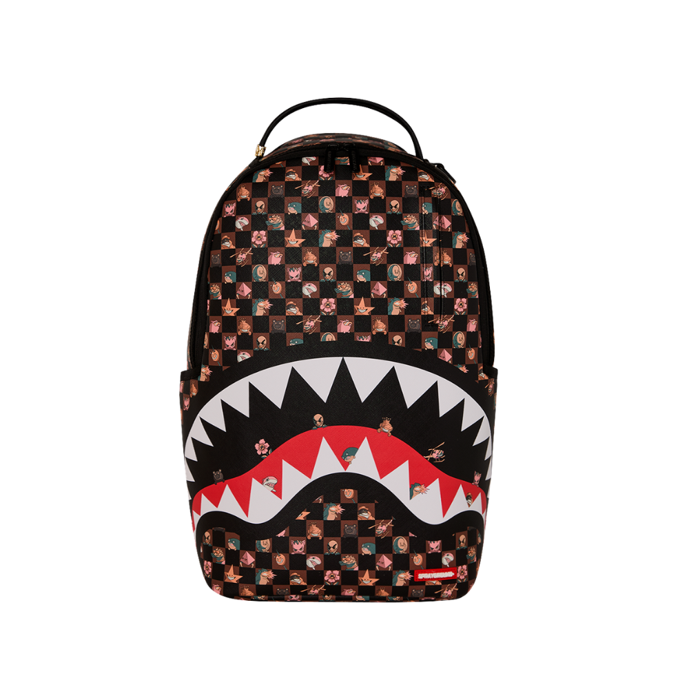 Sprayground Peeking Characters Remix Backpack
