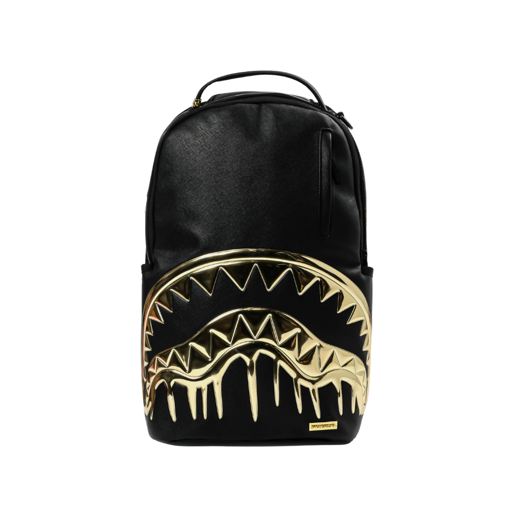 Sprayground Gold And Dangerous Backpack