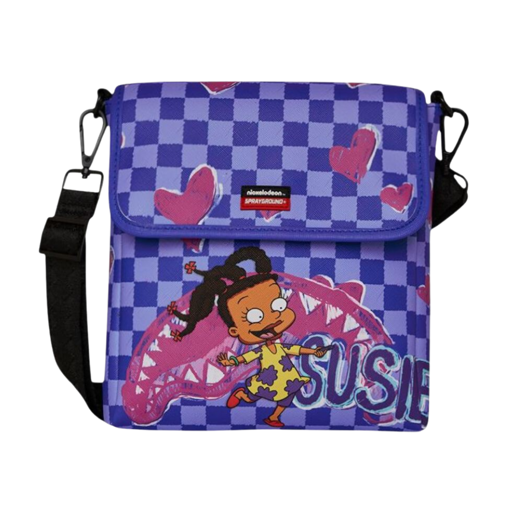 SUSIE CRAYON SHARK MESSENGER SLING