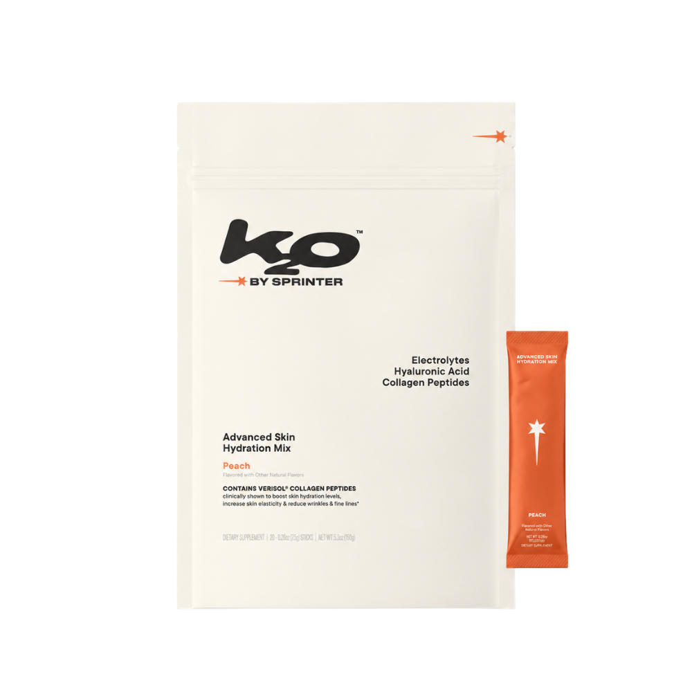 K2O Hydration Drink Mix – Electrolyte & Collagen Formula, 20 Servings | 100% Original, Imported from USA