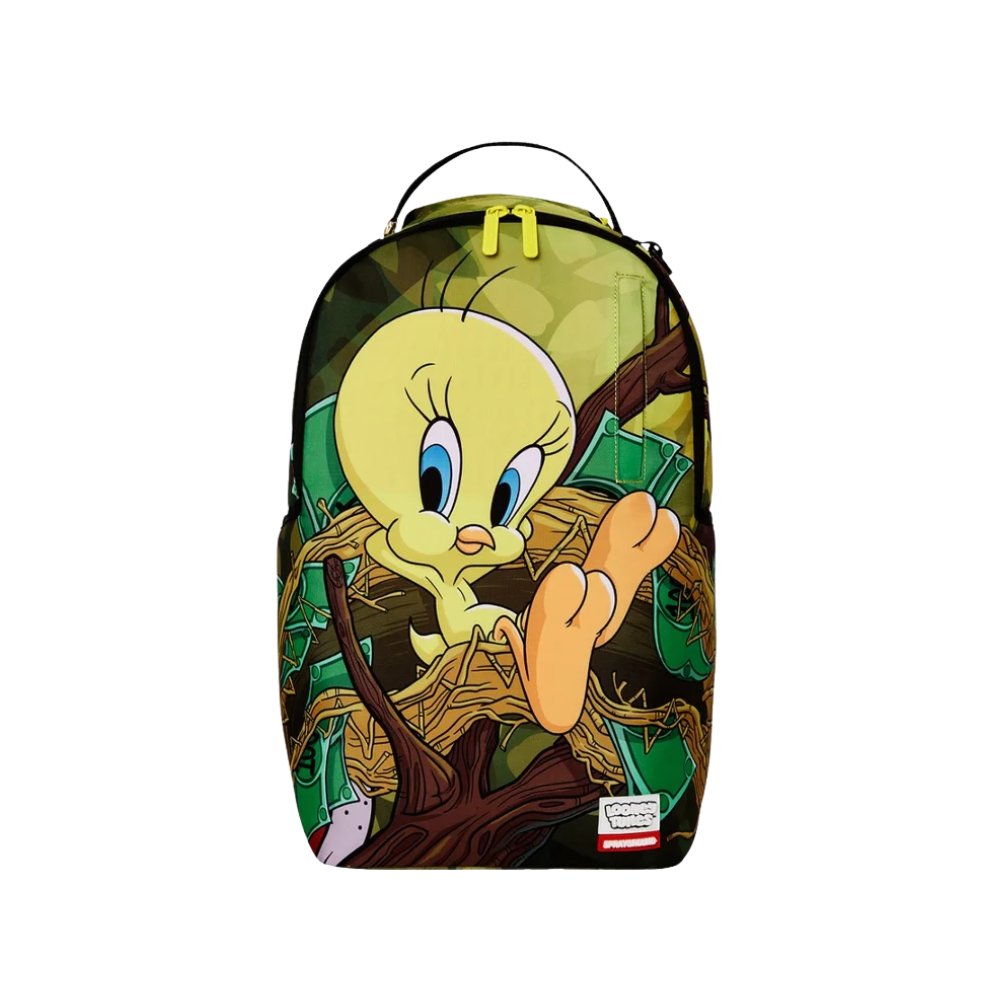 LOONEY TUNES TWEETY MONEY NEST SHARK DLXR BACKPACK