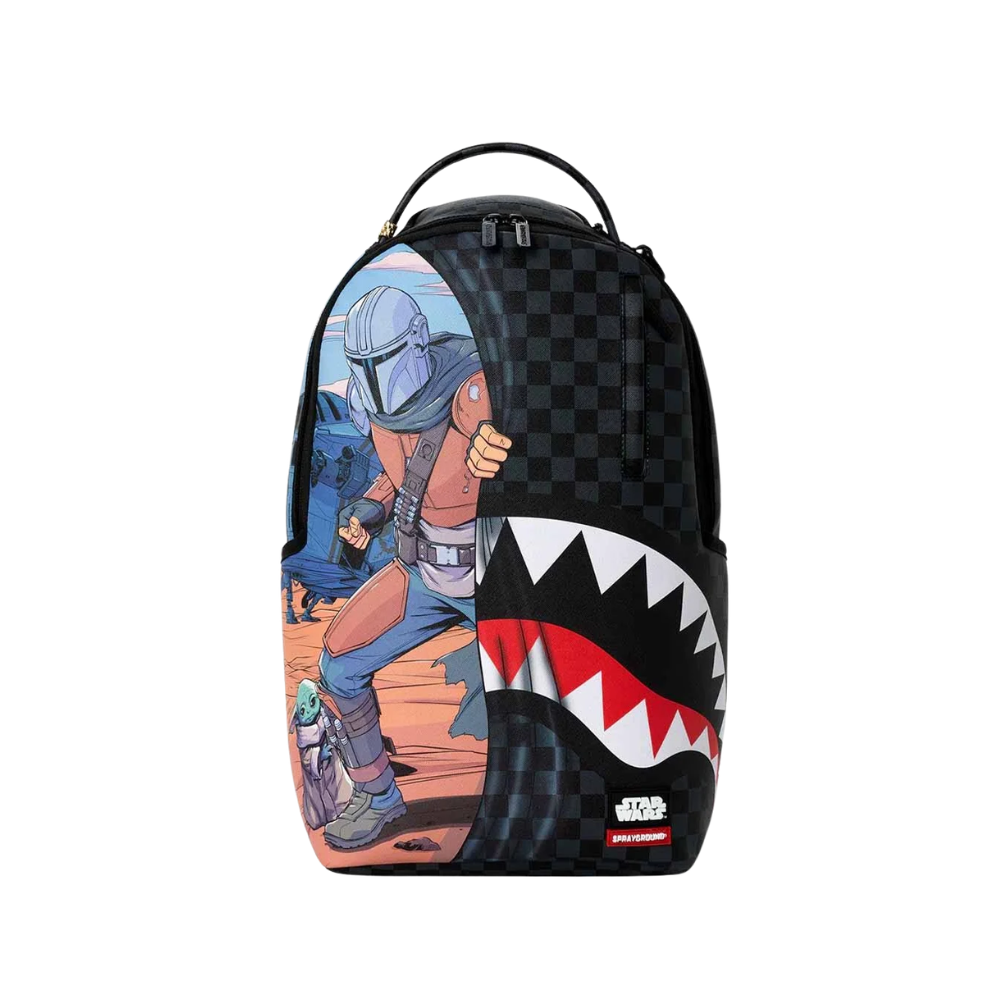 Sprayground Mando And Grogu Reveal DLXSV Backpack