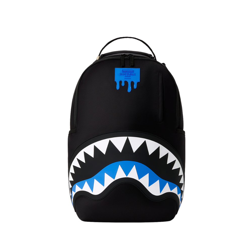 Sprayground Shark Central Light Blue DLXS Backpack