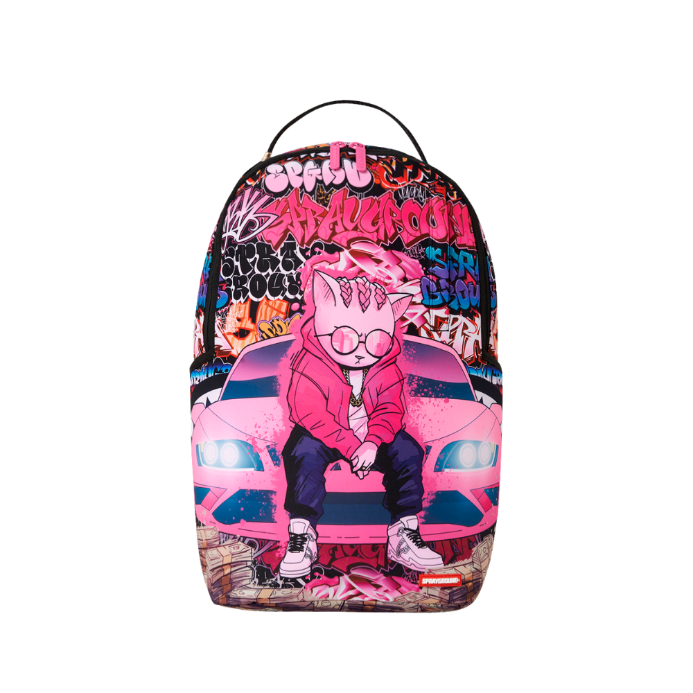 Sprayground Cash Stacks Kitty DLXSR Backpack