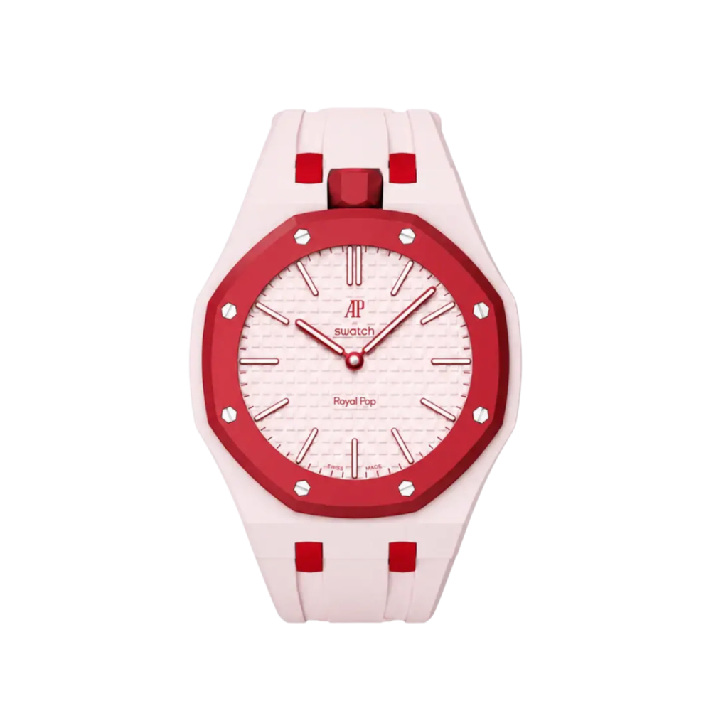 Audemars Piguet x Swatch Royal Pop Otto Rosso Pocket Watch