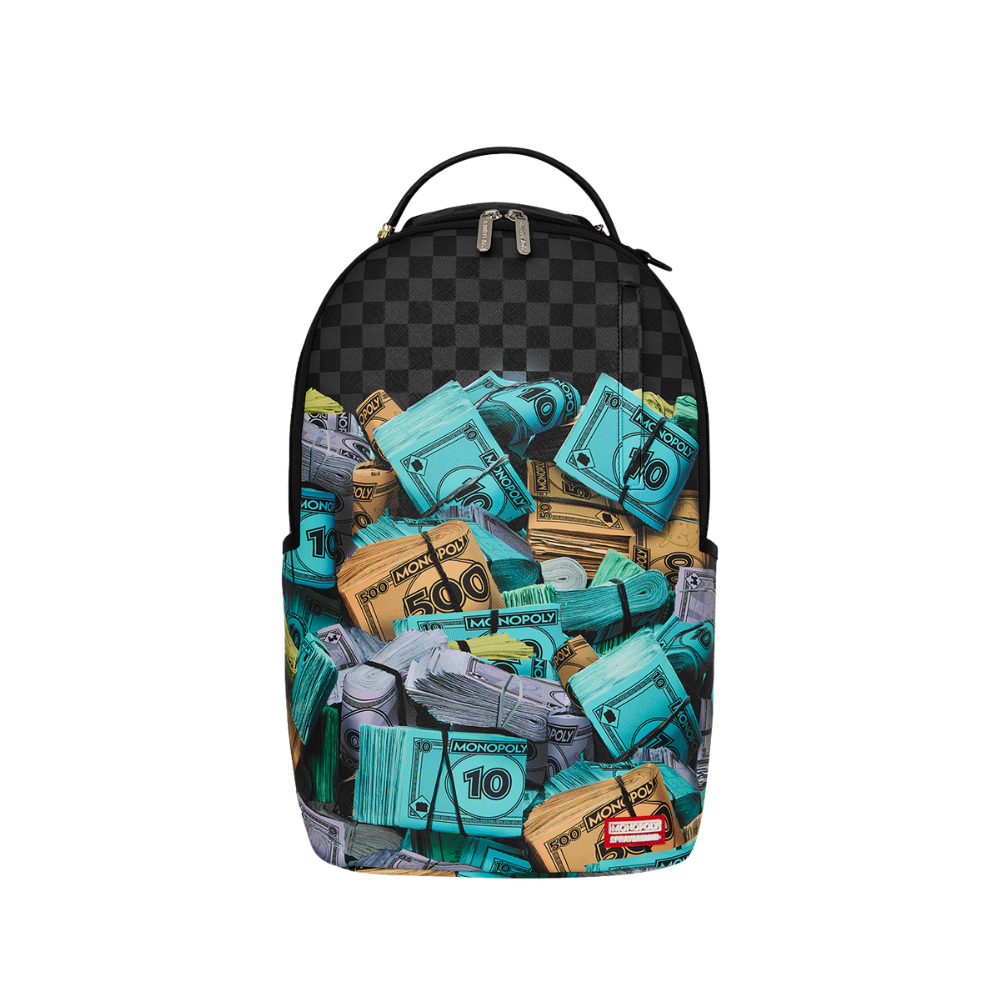 Sprayground Monopoly Money Stacks Backpack