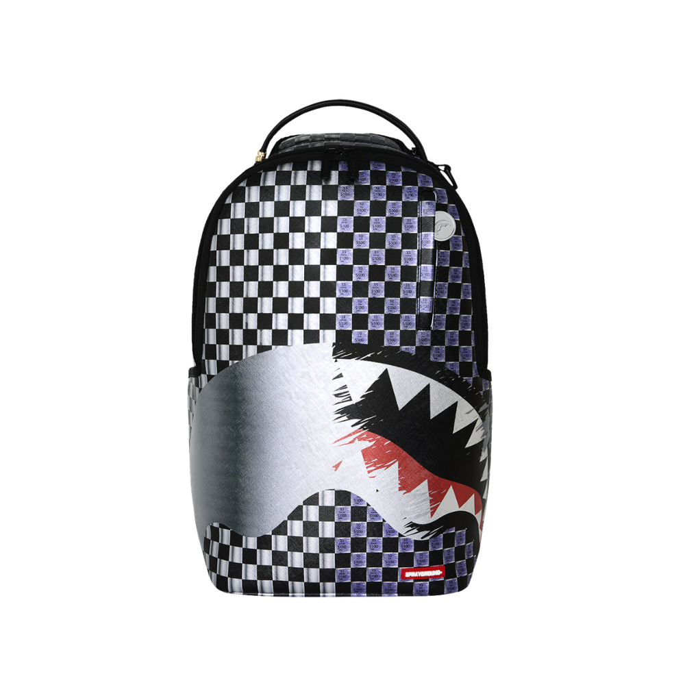 Sprayground Scratch Off Shark DLXSV Backpack