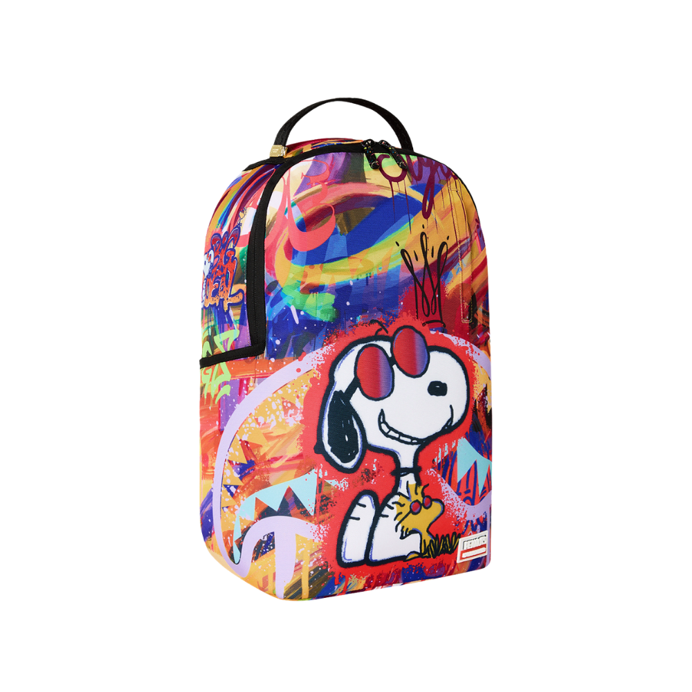 Sprayground Peanuts Snoopy Street Art DLXSR Backpack