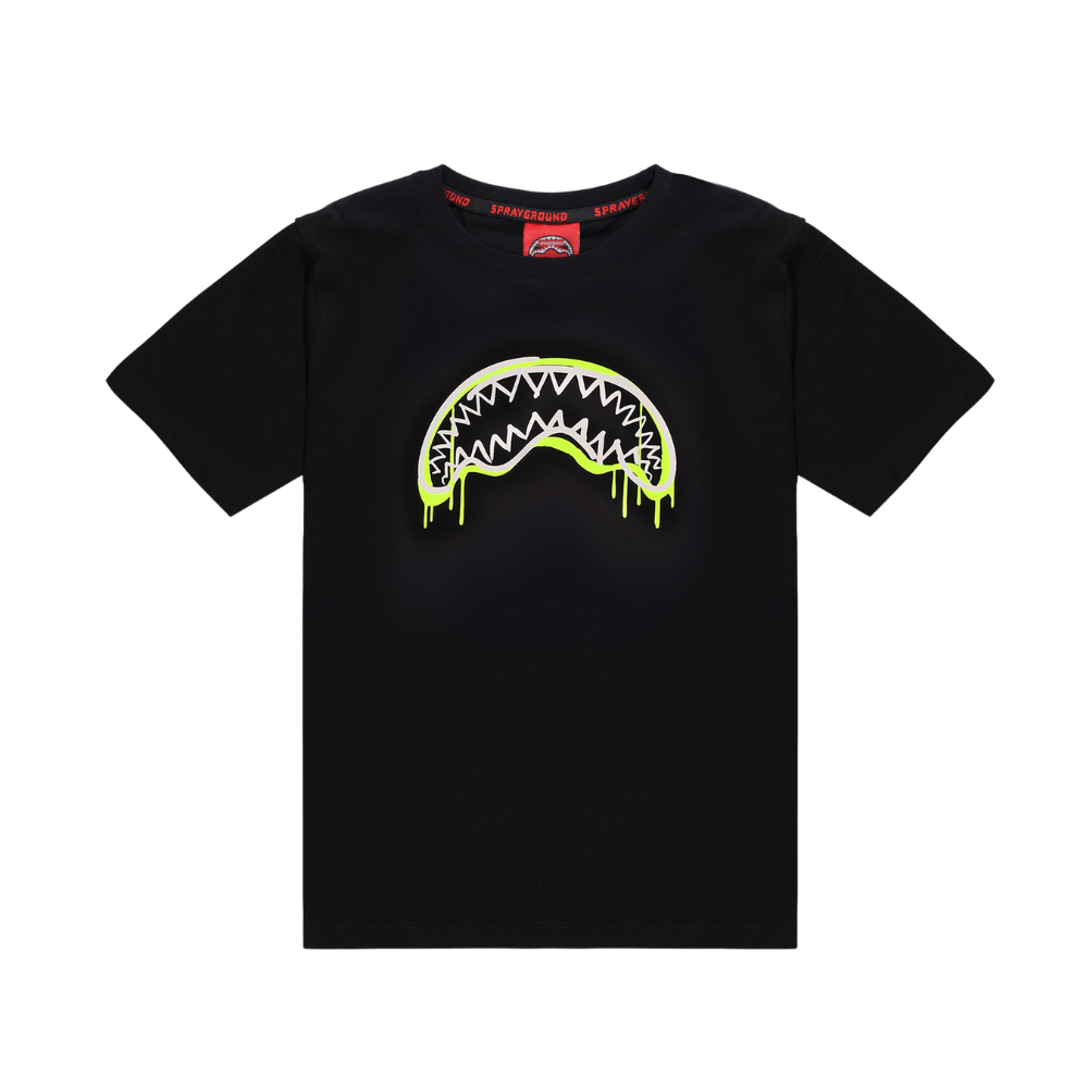 SPRAYGROUND GRAFFITI BEAR OVER T-SHIRT BLACK
