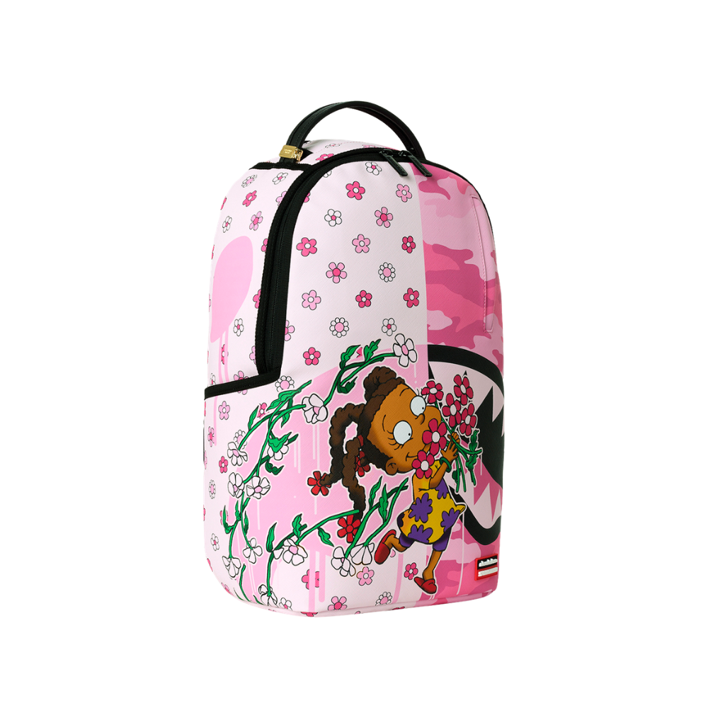 Sprayground Rugrats Susie Flowers And Camo DLXSV Backpack