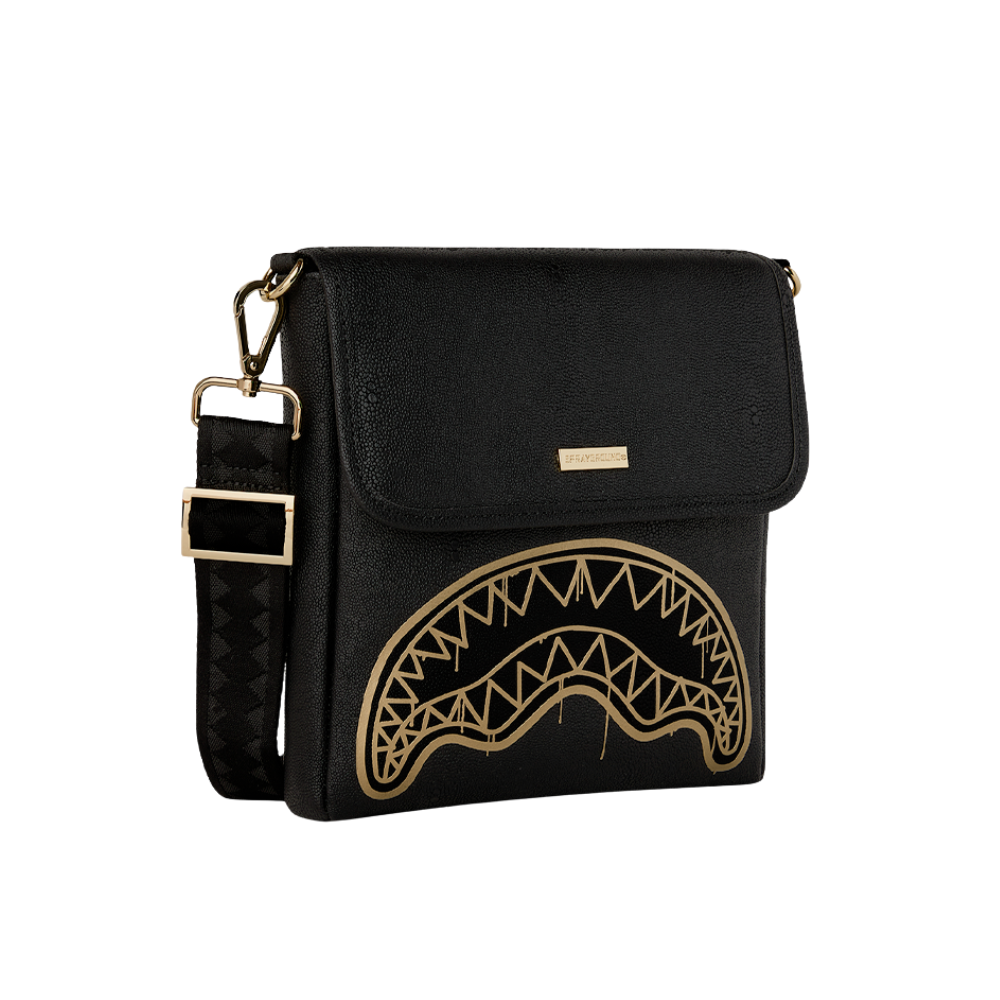 Sprayground That Gold Drap Messenger Sling