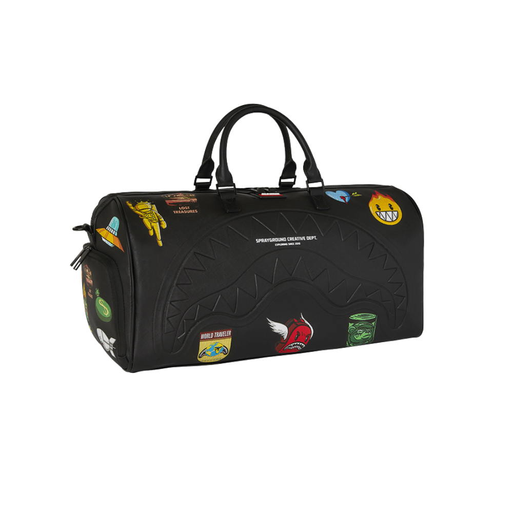 Sprayground Cargo Patches Duffle Bag