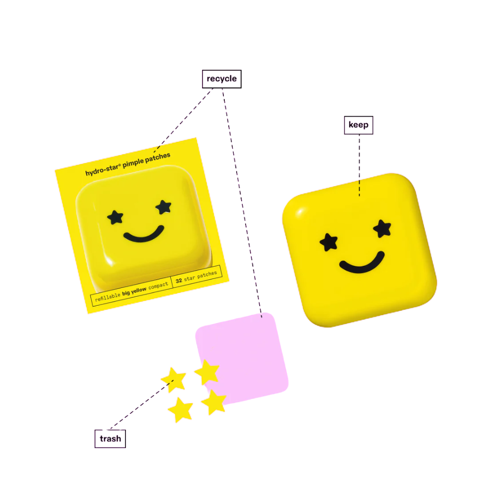 Starface Hydro-Star® + Big Yellow Pimple Patches