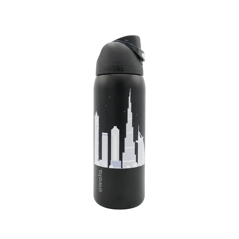 Owala FreeSip "Dubai City" 32 Oz Very Very Dark