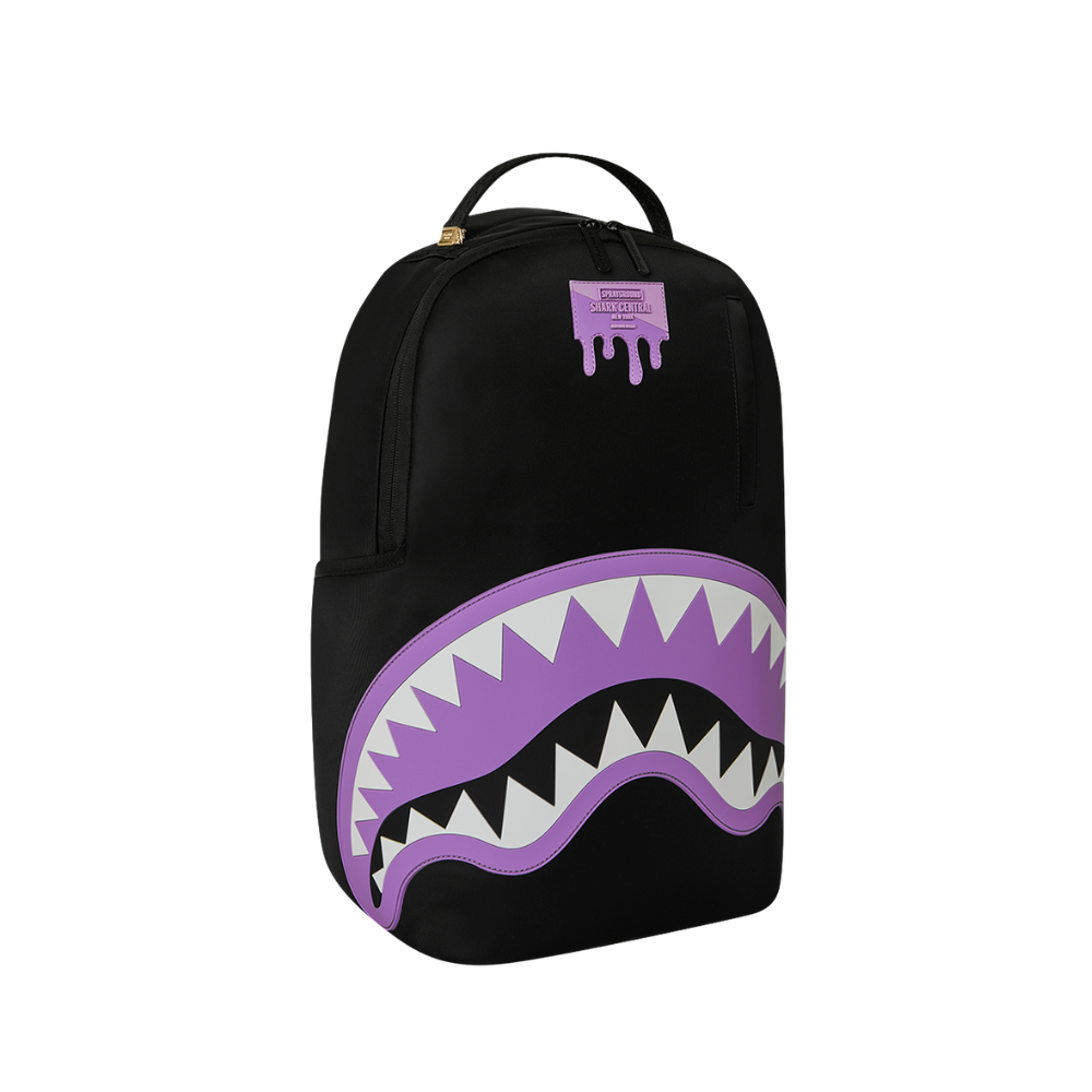 Sprayground Shark Central Light Purple DLXS Backpack