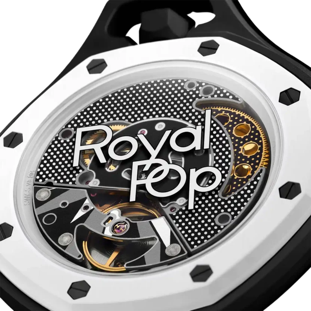 Audemars Piguet x Swatch Royal Pop Ocho Negro Pocket Watch