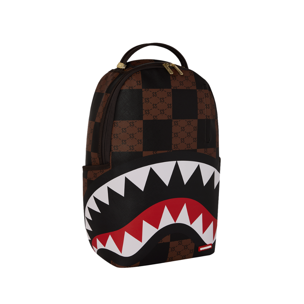 Sprayground Enlarged Check Paris Backpack