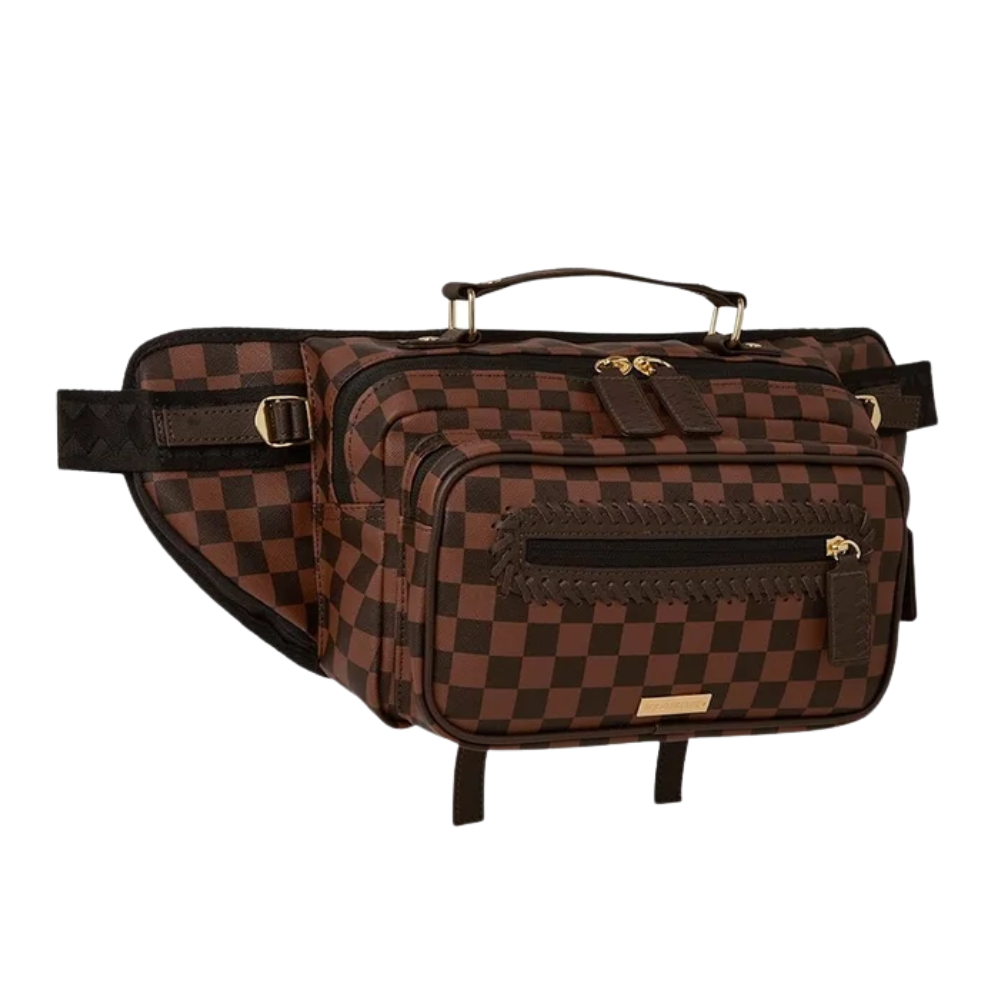 CORE EMBOSSED CHECK CARGO CROSS-BODY