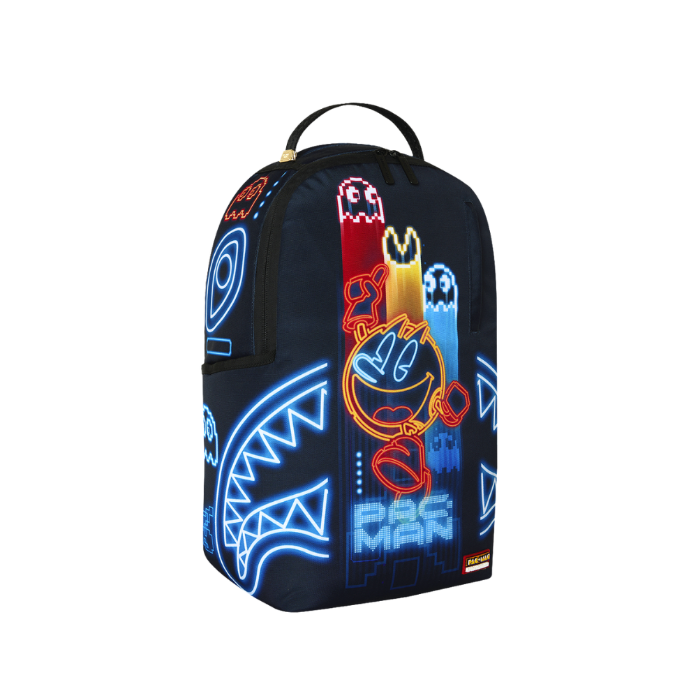 Sprayground Pacman Neon Shark DLXSR Backpack