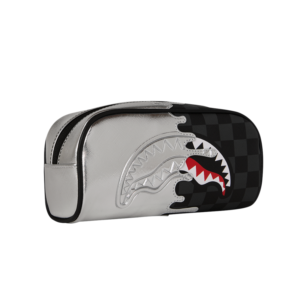 Sprayground Silver Side Drip Pouch