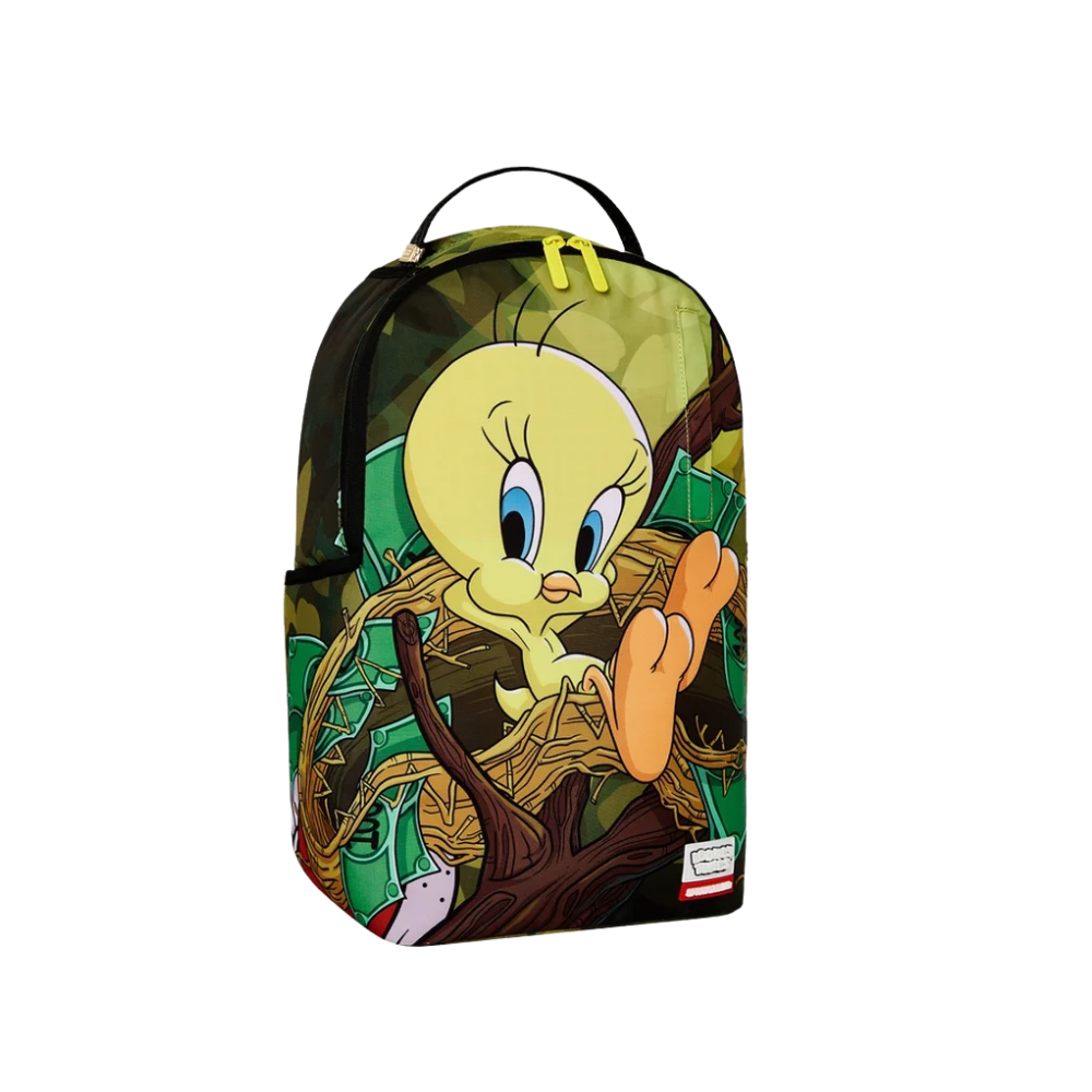 LOONEY TUNES TWEETY MONEY NEST SHARK DLXR BACKPACK