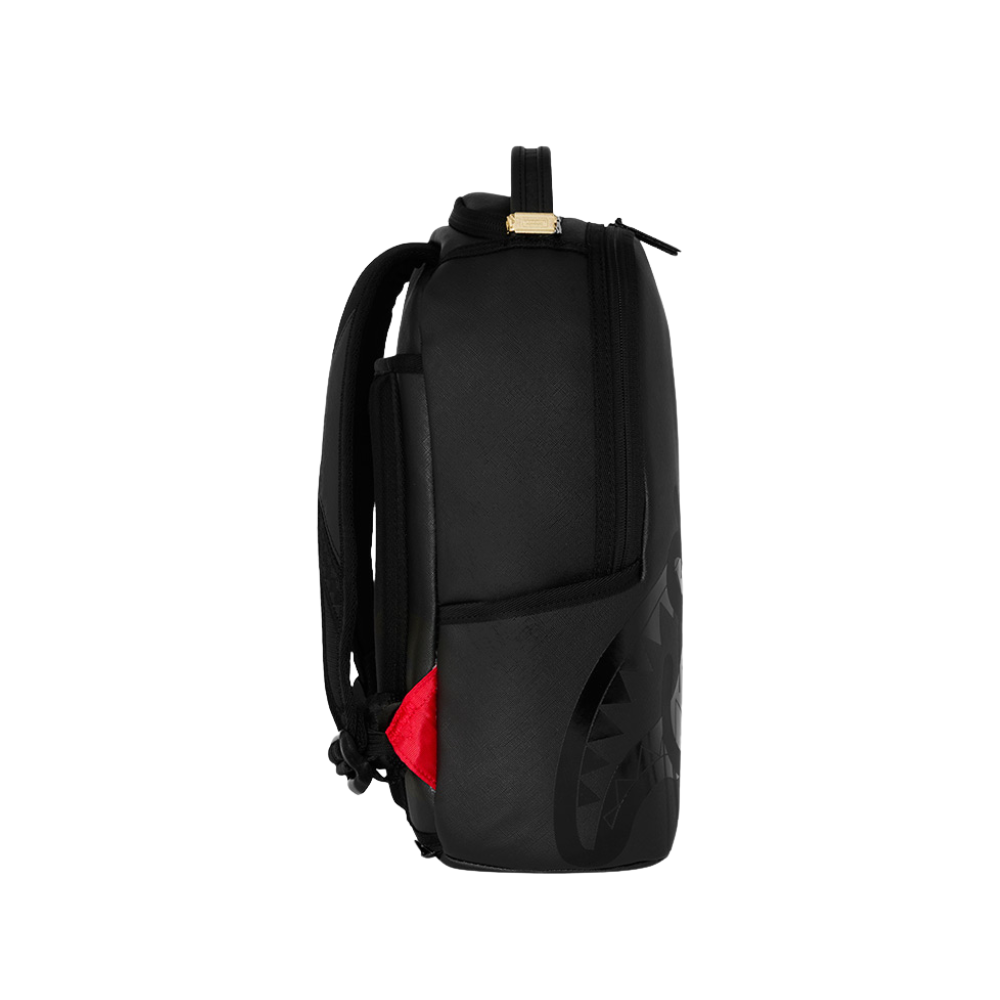 Sprayground Lux Black Ghost Drip Mini DLX Backpack