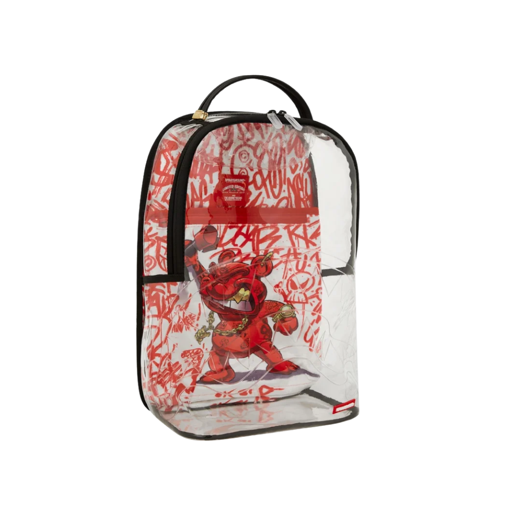 PARTIAL CLEAR DIABLO VANDAL DLX BACKPACK