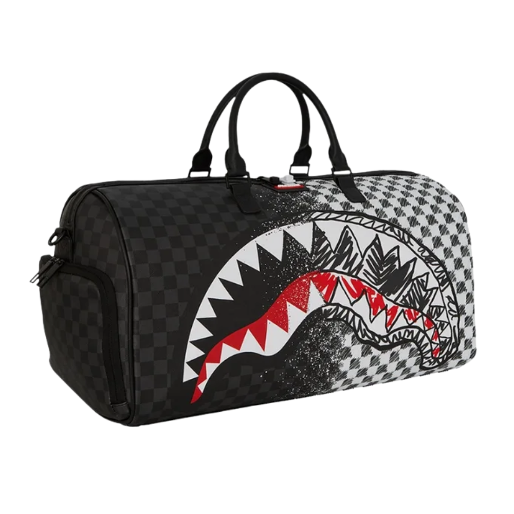 MIX AND MATCH SCRIBBLE LARGE DUFFLE