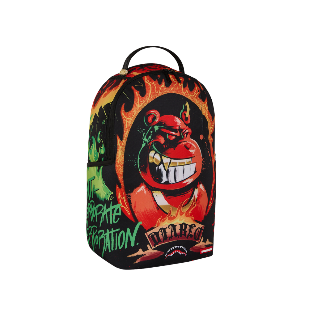 Sprayground Diablo Burning Billion Diablo Bill Backpack