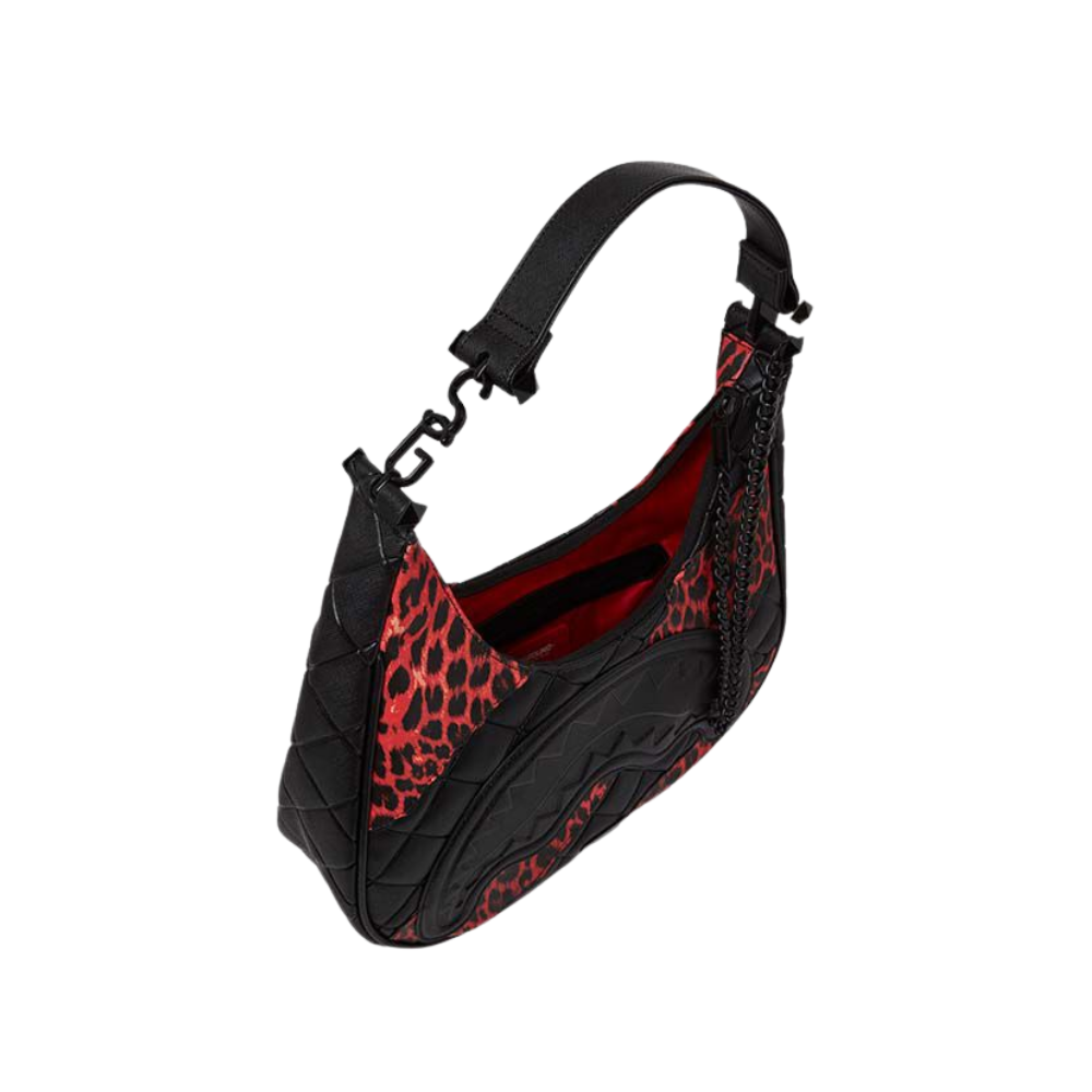 Sprayground Leopard Chain Shoulder Bag