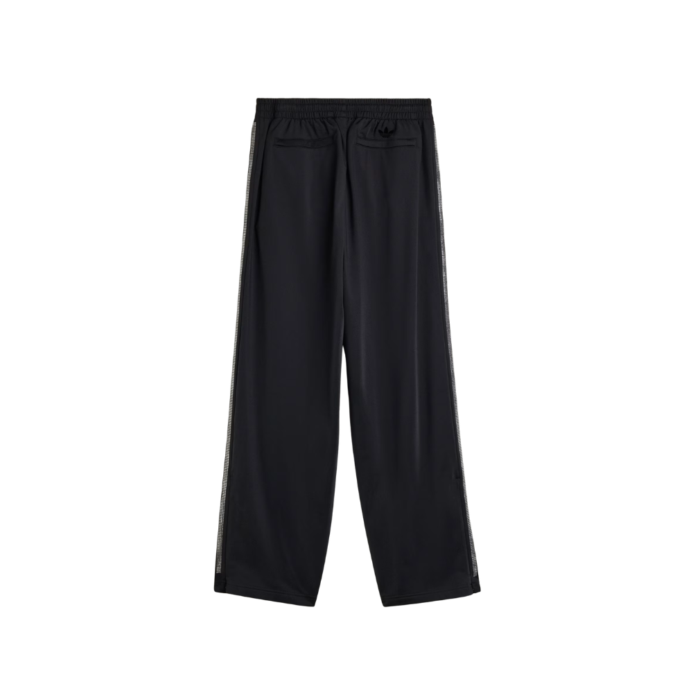 Sp5der Rhinestone track pant black