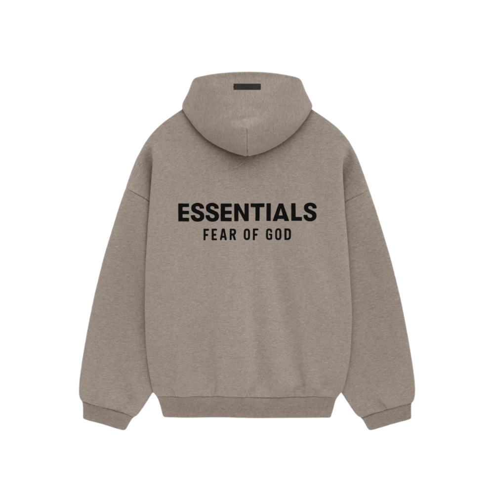 Fear of God Essentials Heather Grey Hoodie