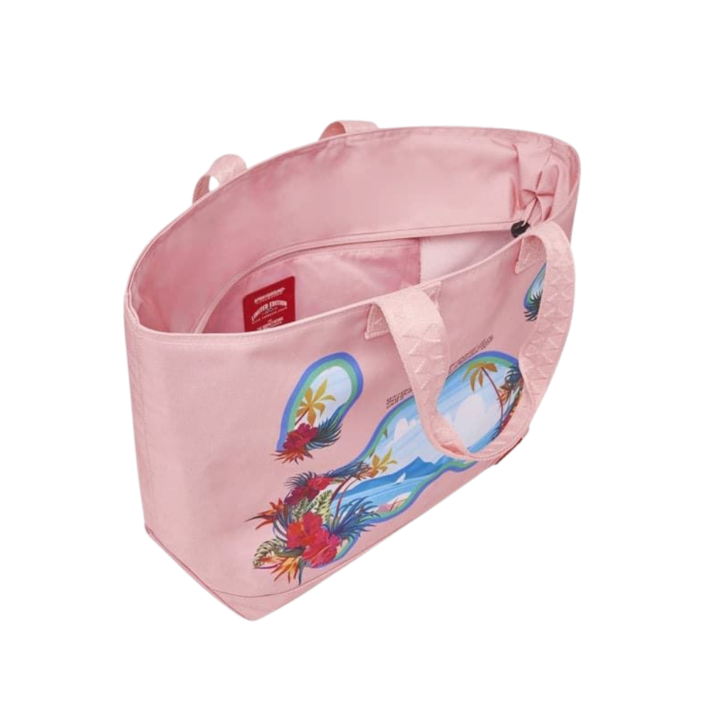 TROPICAL SHARK BEACH TOTE