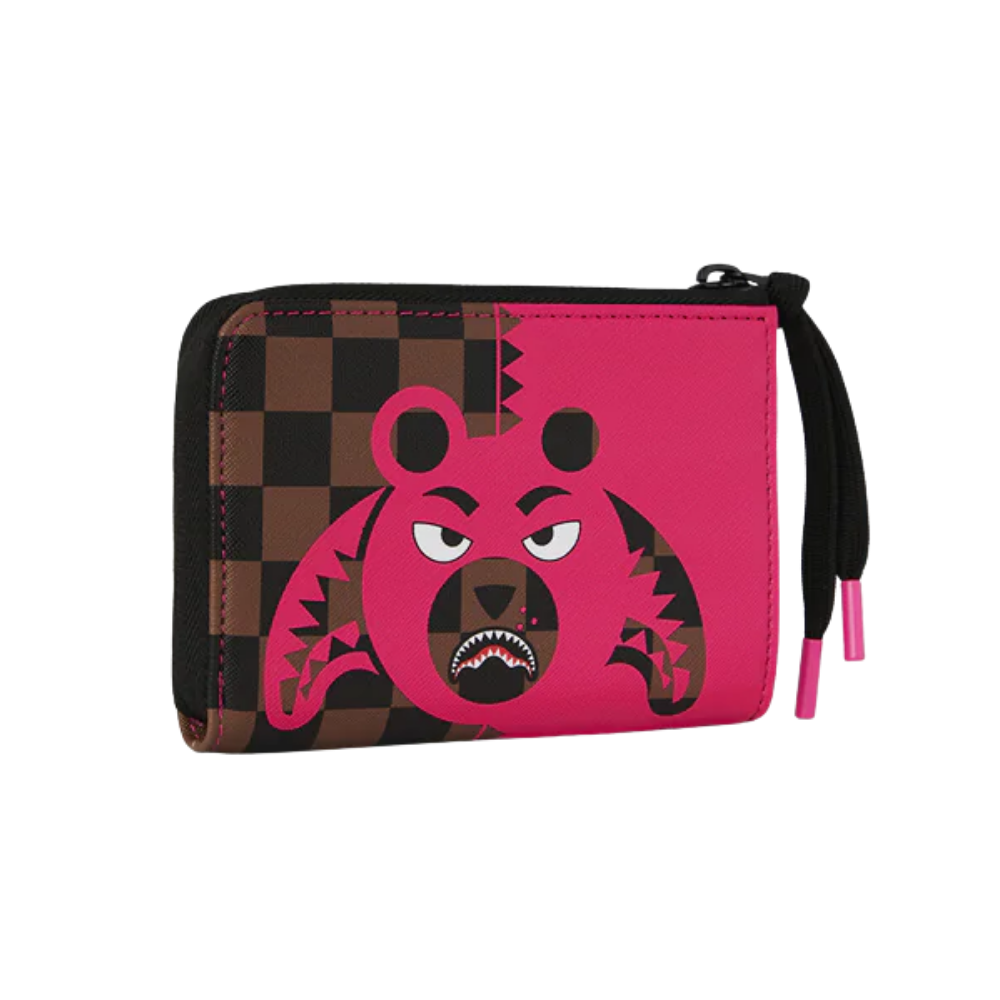 Sprayground PINK BEAR SHARK WALLET